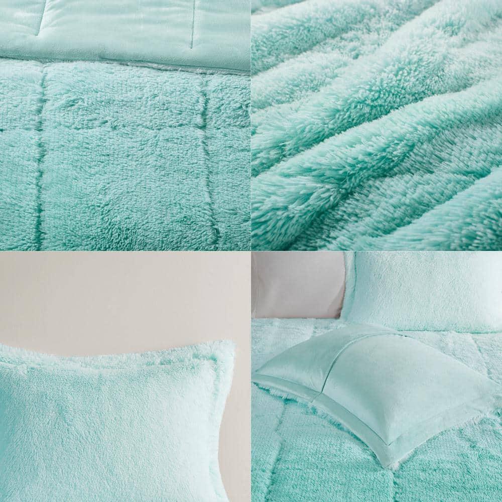 Intelligent Design Brielle Malea Shaggy Faux Fur Comforter Mini Set