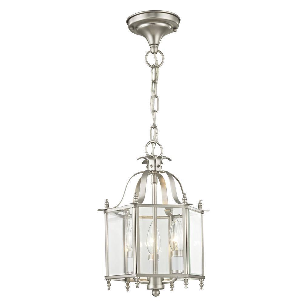 Livex Lighting Livingston 3 - Light Chandelier in  Brushed Nickel