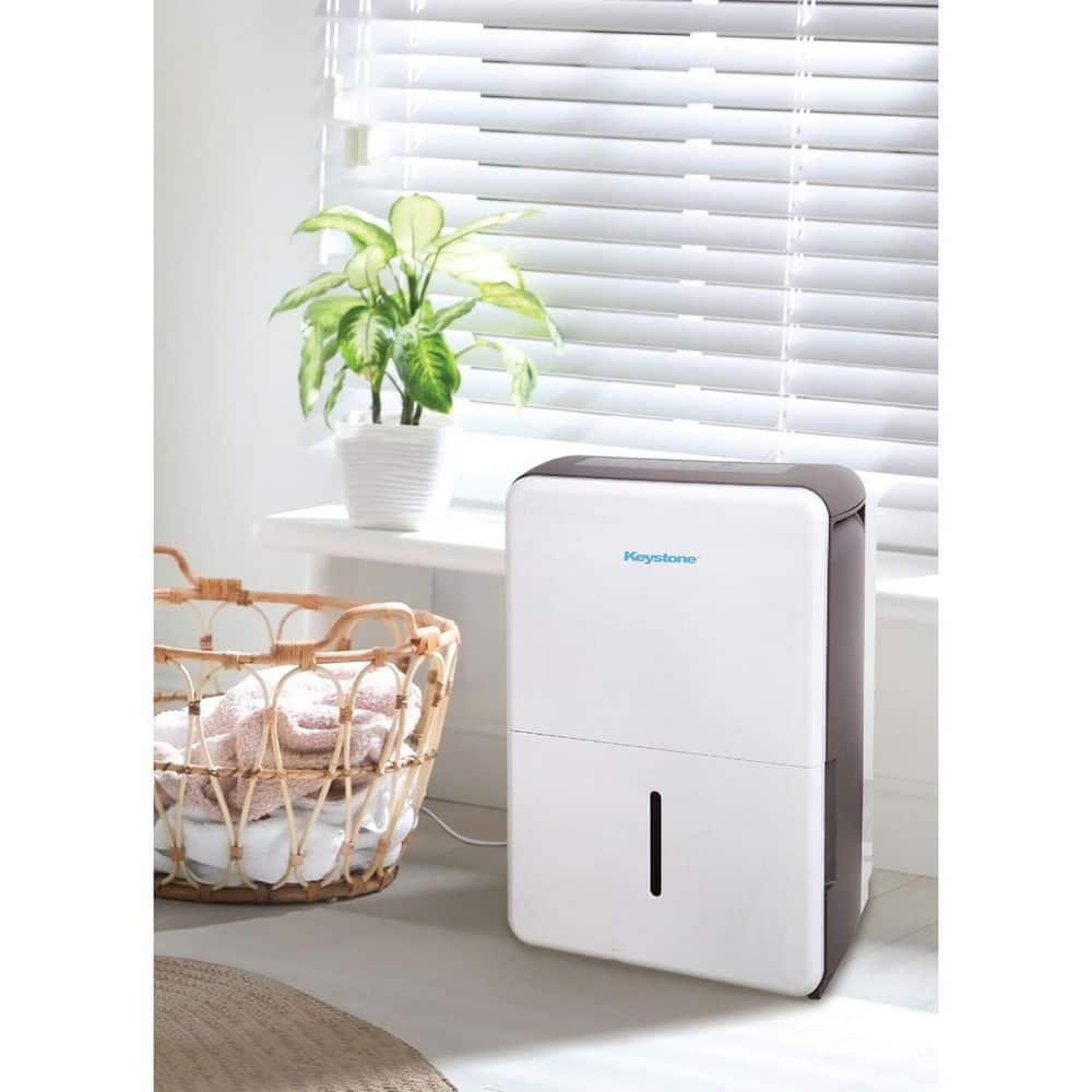Keystone Energy Star Keystone 22 Pints Tower Dehumidifier for Rooms up to 16500 Cubic Feet