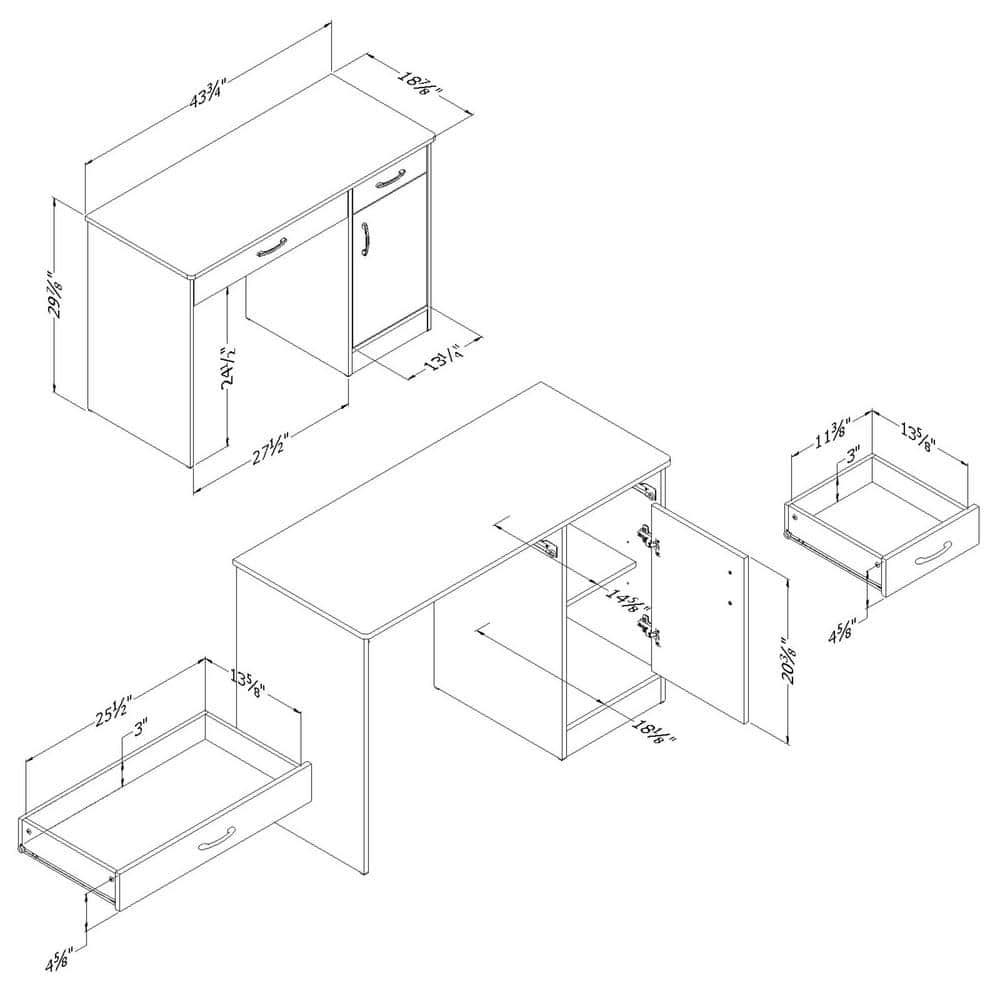 Axess Computer Desk