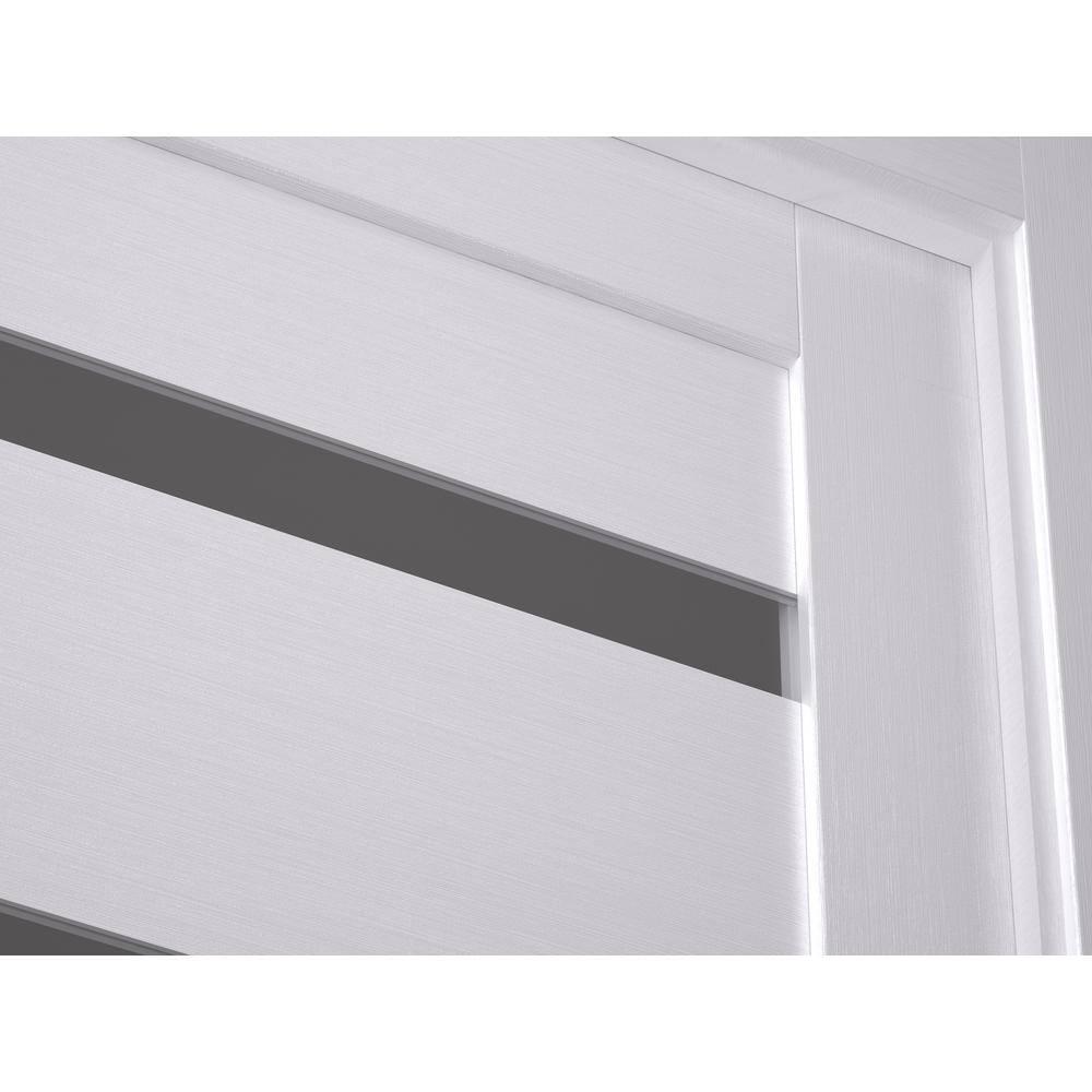 Belldinni Gina Solid Manufactured Wood and Glass Paneled Prefinished Standard Door Slab
