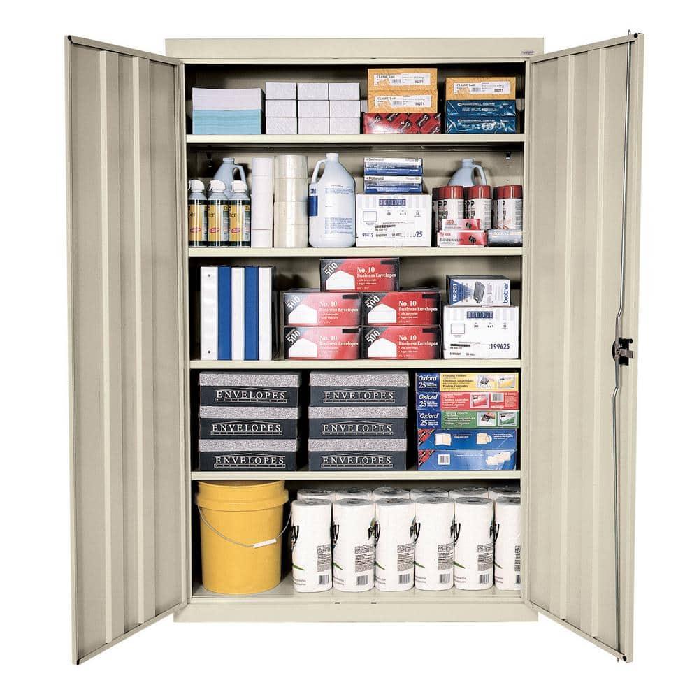 Sandusky Lee Elite 24" D x 46" W x 72" H, Steel Garage Storage Cabinet by Sandusky