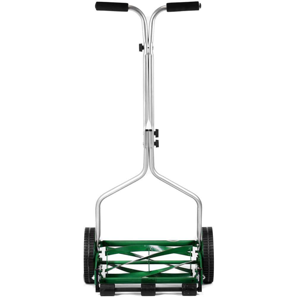 Scotts Green 14-Inch 5-Blade Manual Push Reel Lawn Mower