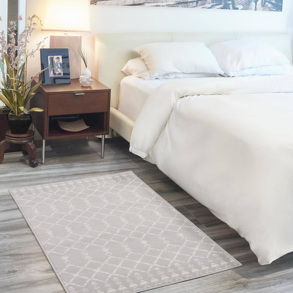 Nourison Whimsicle WHS02 Indoor only Area Rug - Grey 3' x 5'