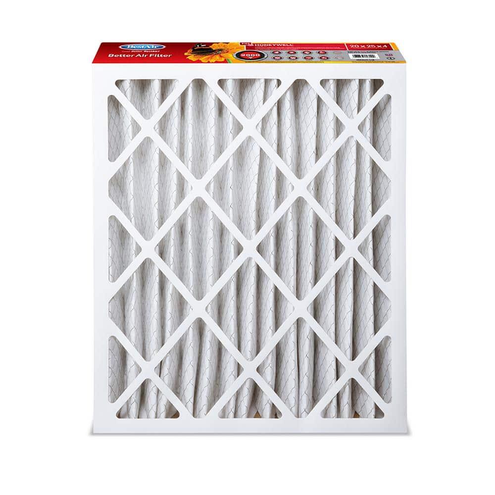 BestAir HW2025-11R Honeywell 20x25x4 Series 2000 MERV 11 Furnace Filter