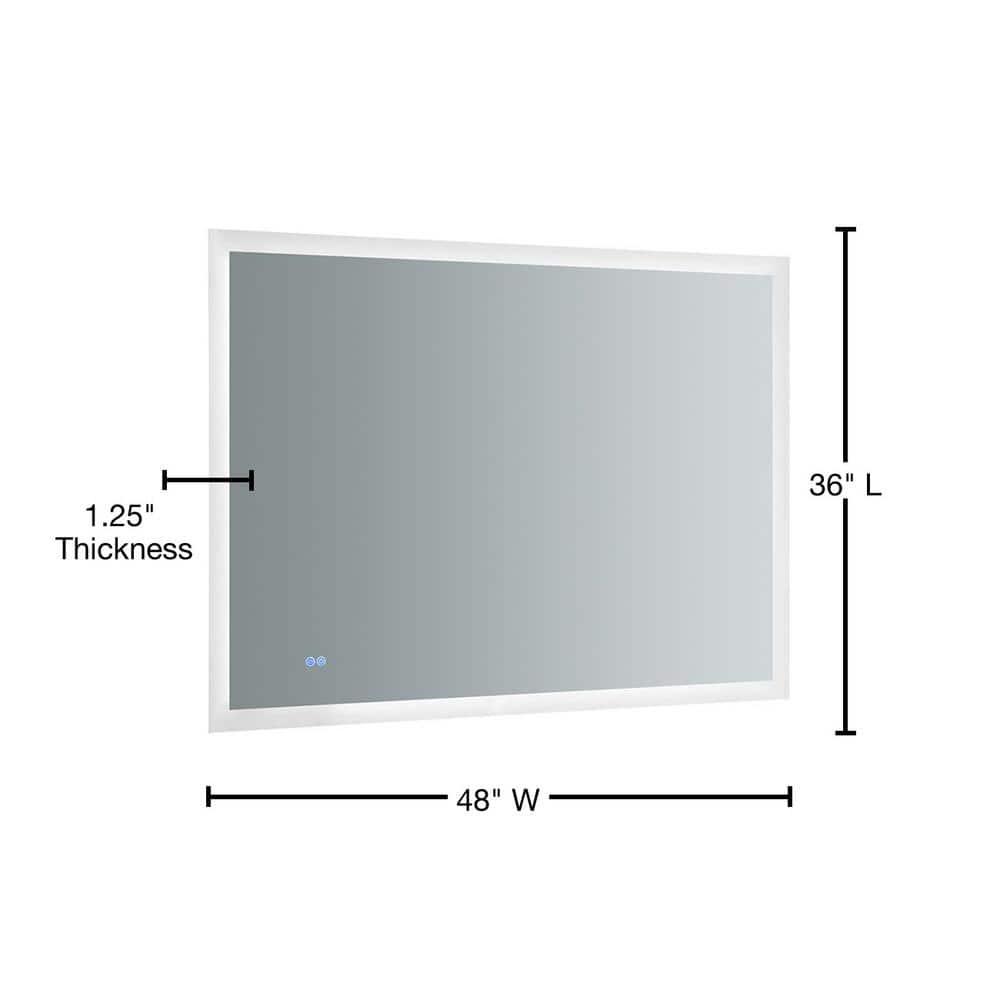 Fresca Angelo Flat LED Wall Mirror