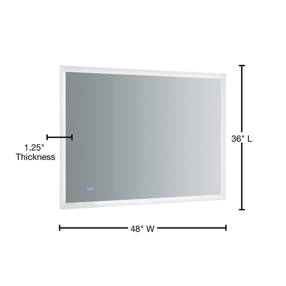 Fresca Angelo Flat LED Wall Mirror