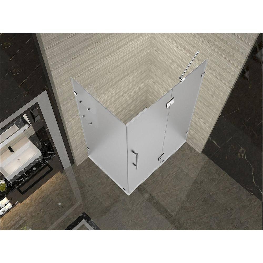 Avalux GS 38" x 72" Rectangle Hinged Shower Enclosure