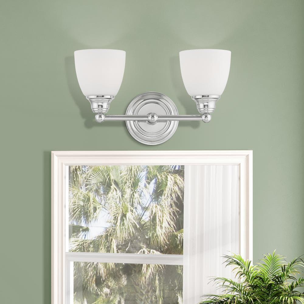 Livex Lighting Somerville 2 - Light Vanity in  Polished Chrome