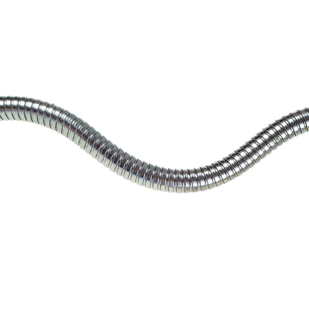 HotelSpa 5 to 7 Foot Extra Long Stretchable Stainless Steel Shower Hose Stretches to Your Needs!