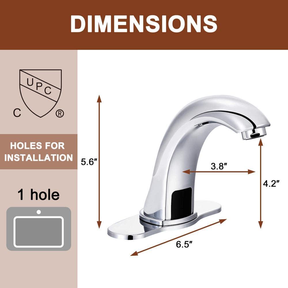 mondawe MD-S877BN Single-Hole Bathroom Faucet