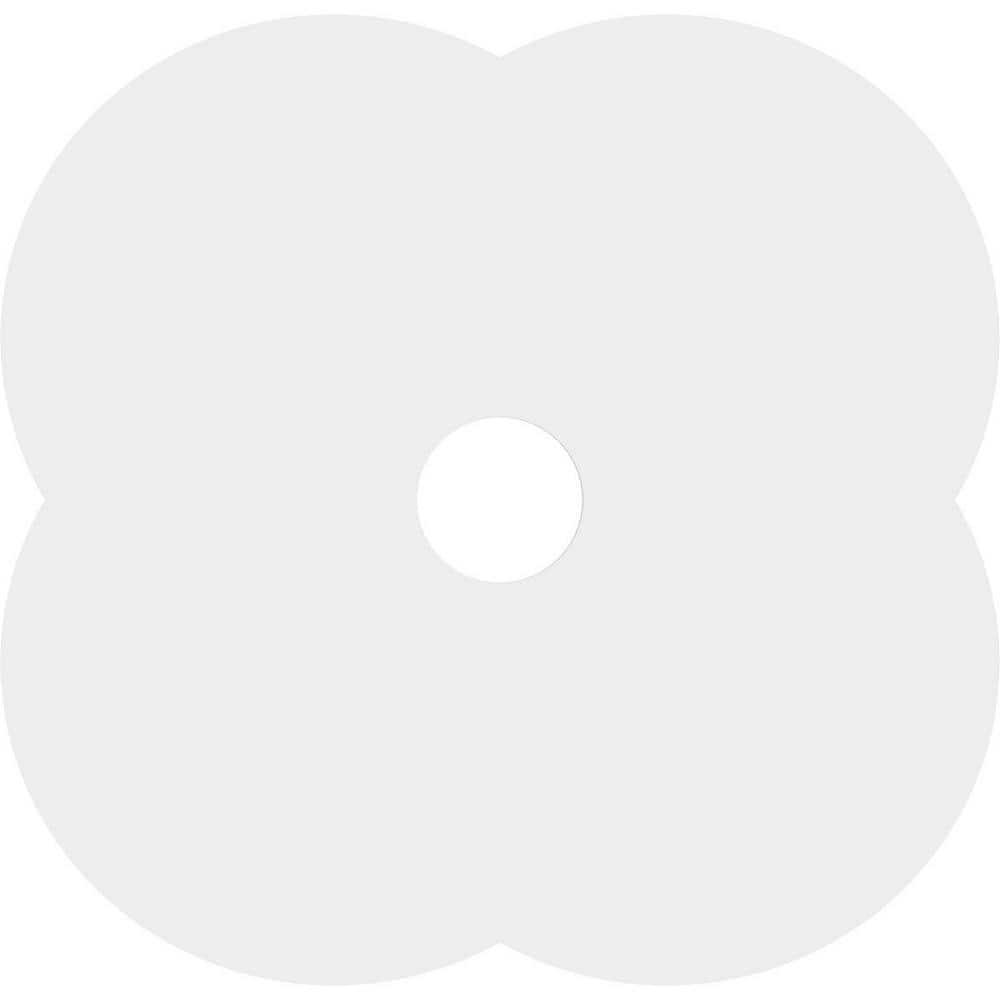 18"OD x 3"ID x 7"C x 1"P Charlotte Architectural Grade PVC Contemporary Ceiling Medallion