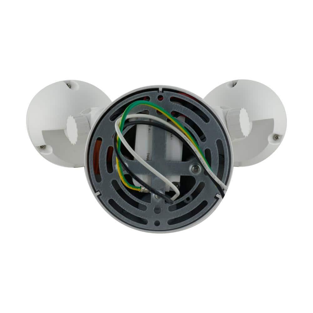Nuvo 2 - Head LED Hardwired Outdoor Security Flood Light