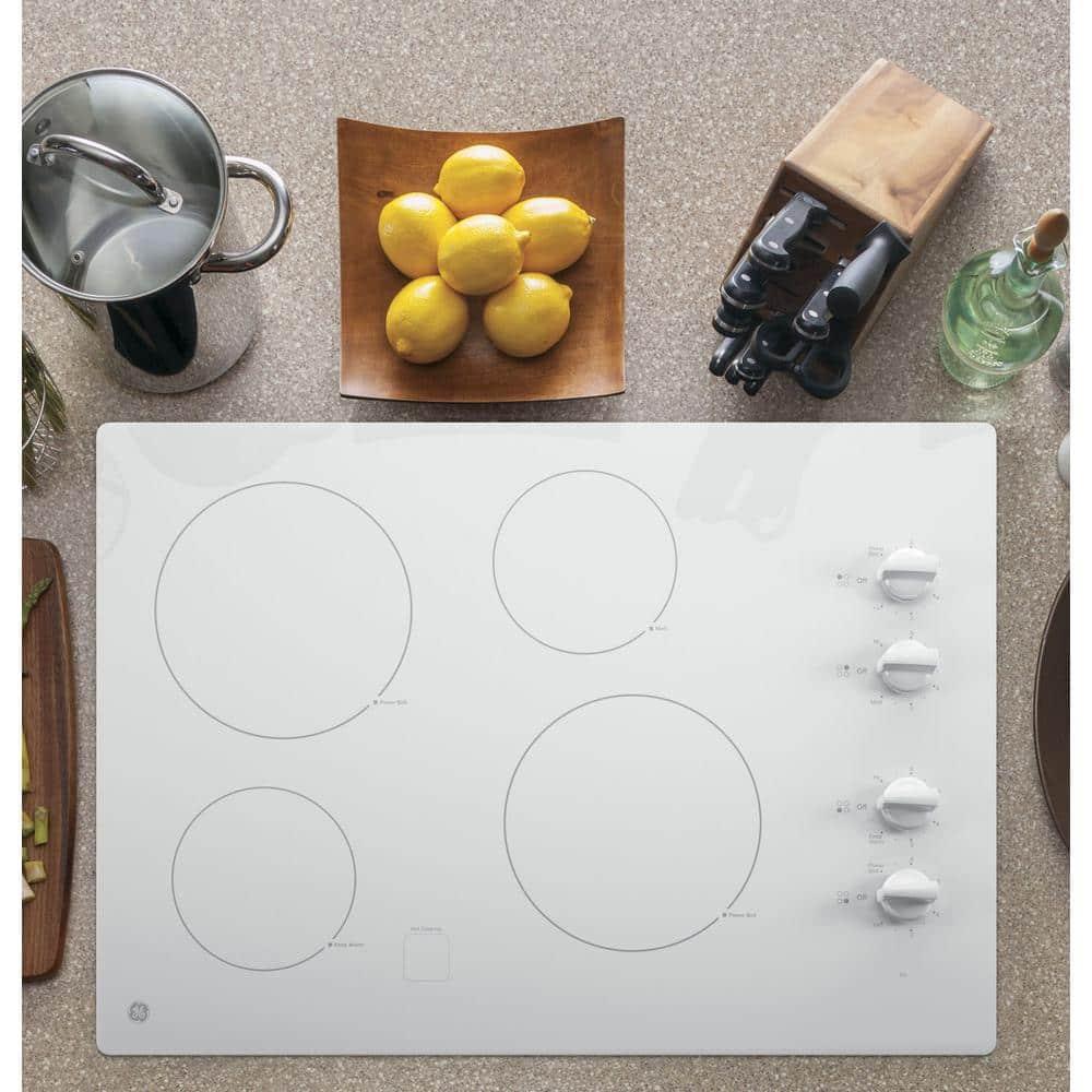 GE 30" Built-In Knob Control Electric Cooktop