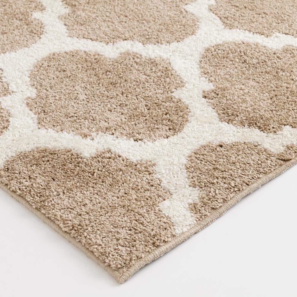 Rosdorf Park Daneshia Tahoe Shag Performance Geometric Rug