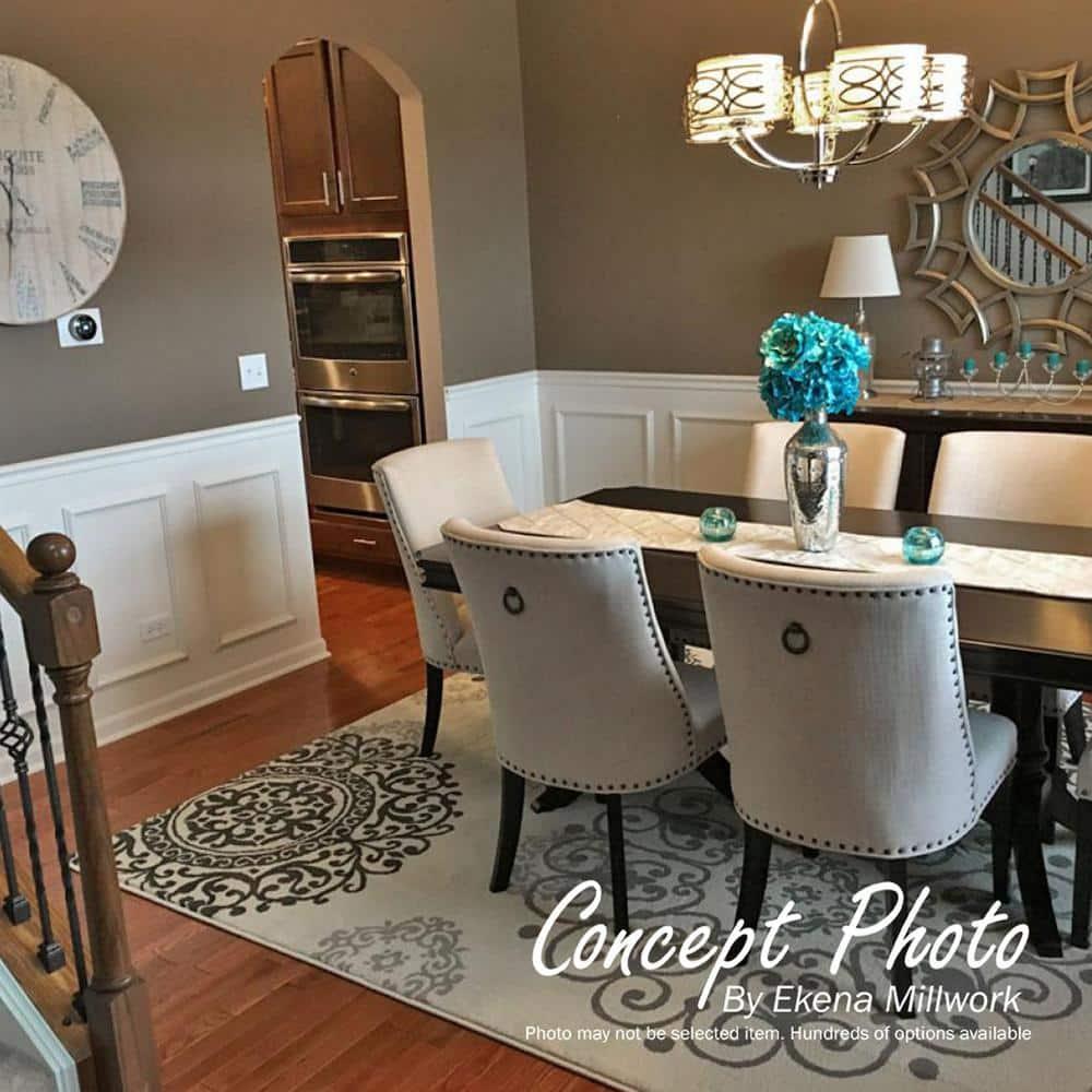 2"H x 5/8"P x 94 1/2"L Oxford Panel Moulding