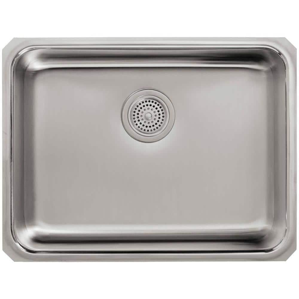Undertone® 23" L x 17-1/2" W x 7-5/8" Extra-Large Squared Under-Mount Single-Bowl Kitchen Sink
