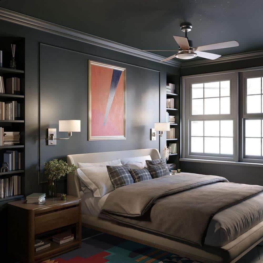 Latitude Run® Quenterrel 52'' Ceiling Fan with LED Lights