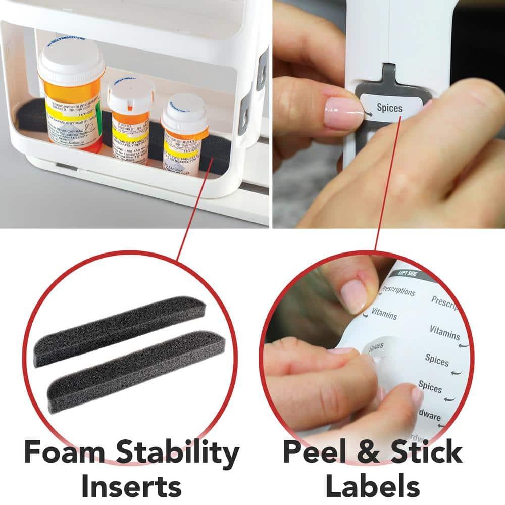 Cabinet Caddy Freestanding Spice Rack