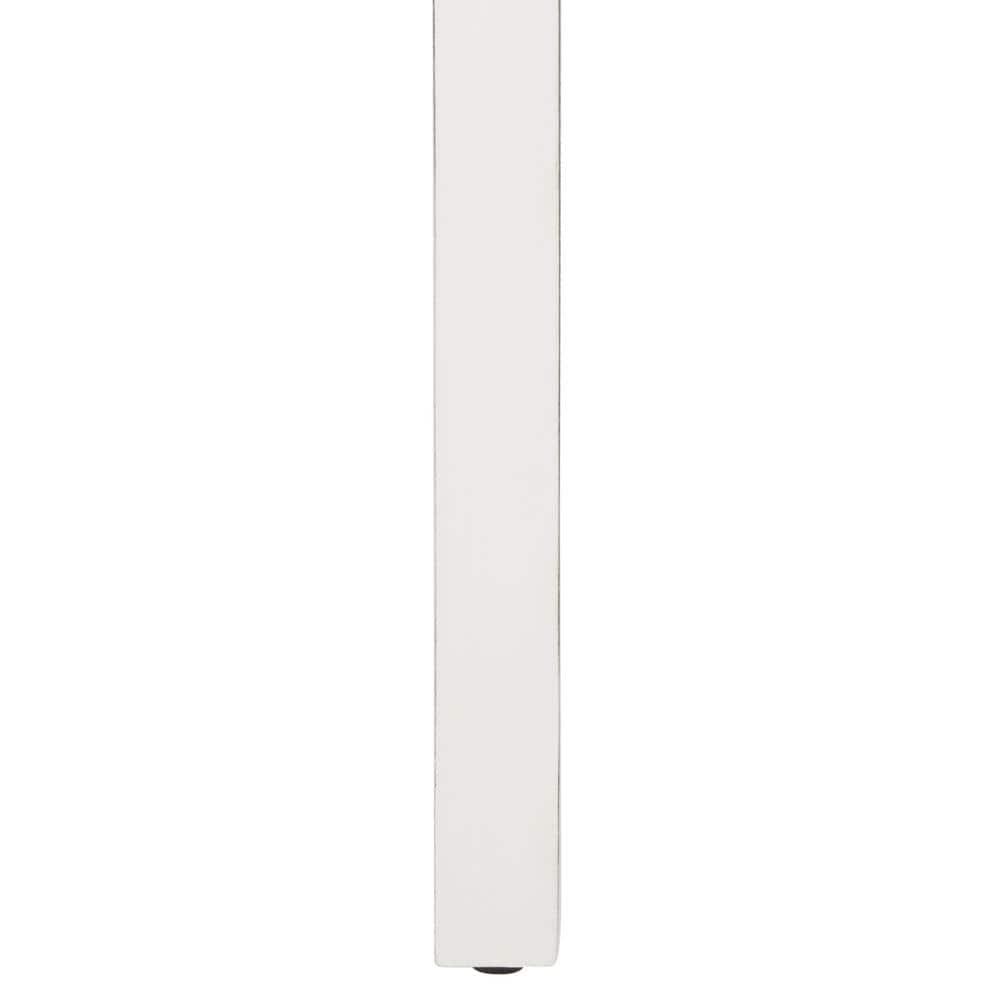 Ajana 1 Drawer Accent Table - Distressed White - Safavieh.