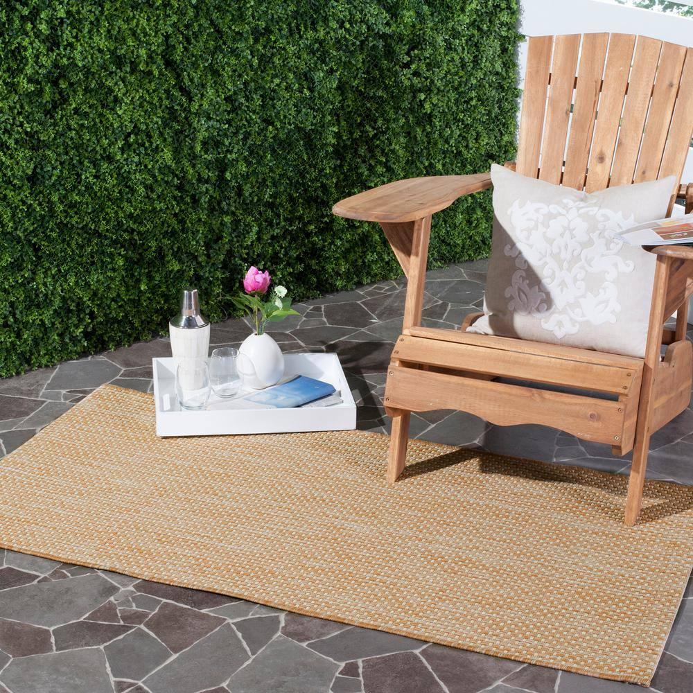 Courtyard CY8521 Power Loomed Indoor/Outdoor Accent Rug - Natural/Cream - 2'x3'7" - Safavieh.