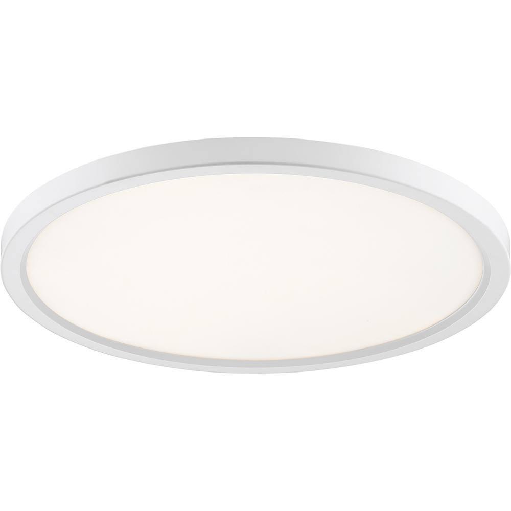 Quoizel Lighting Outskirts 1 - Light Flush Mount in  Fresco