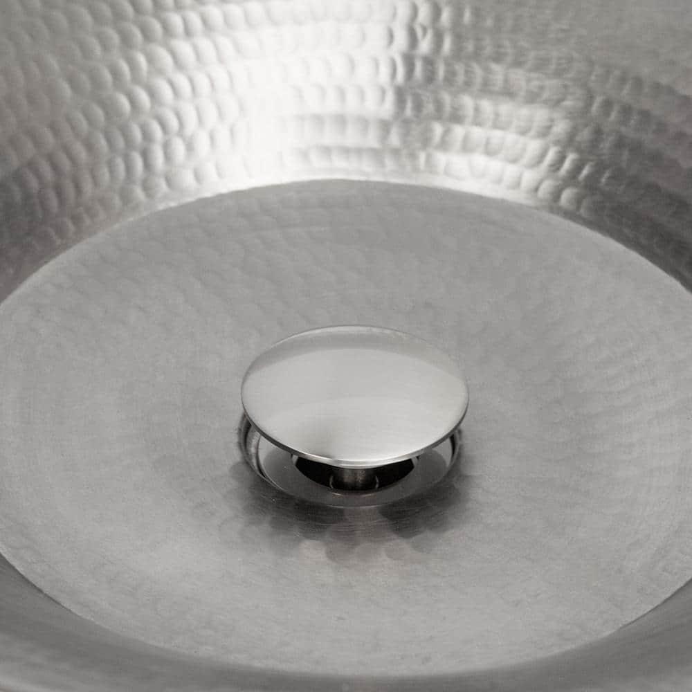 1.5" Non-Overflow Pop-up Bathroom Sink Drain - Brushed Nickel
