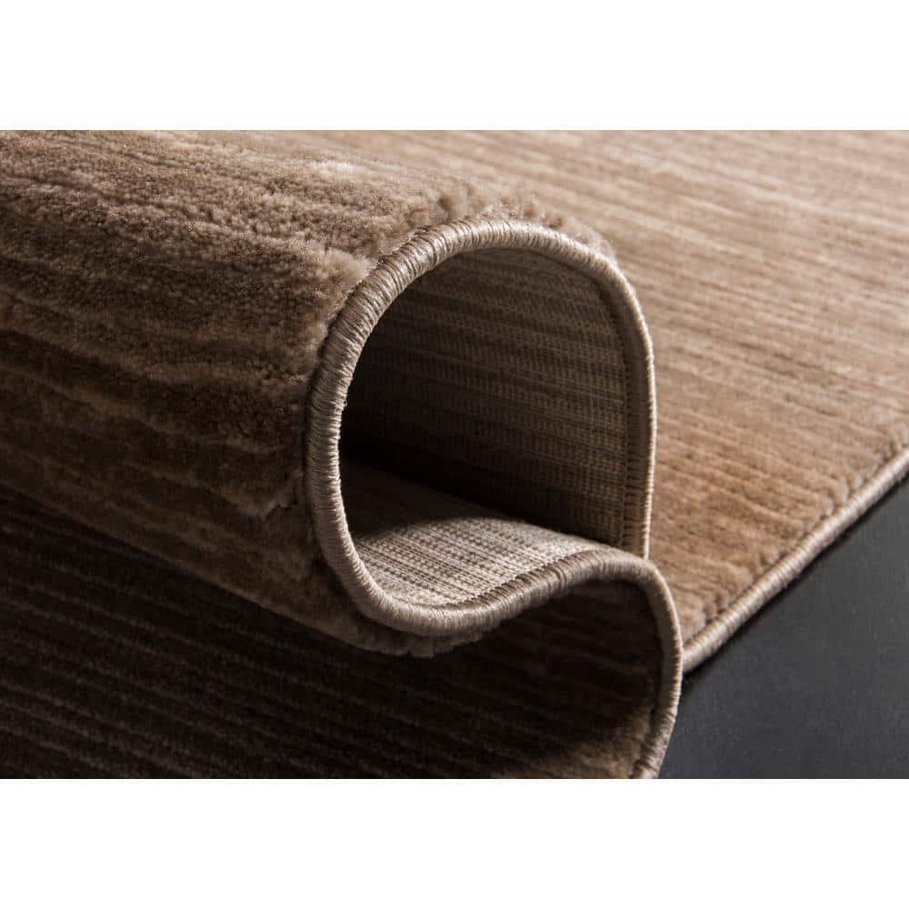 Vision VSN606 Power Loomed Area Rug - Light Brown - 6'7"x6'7" - Safavieh.