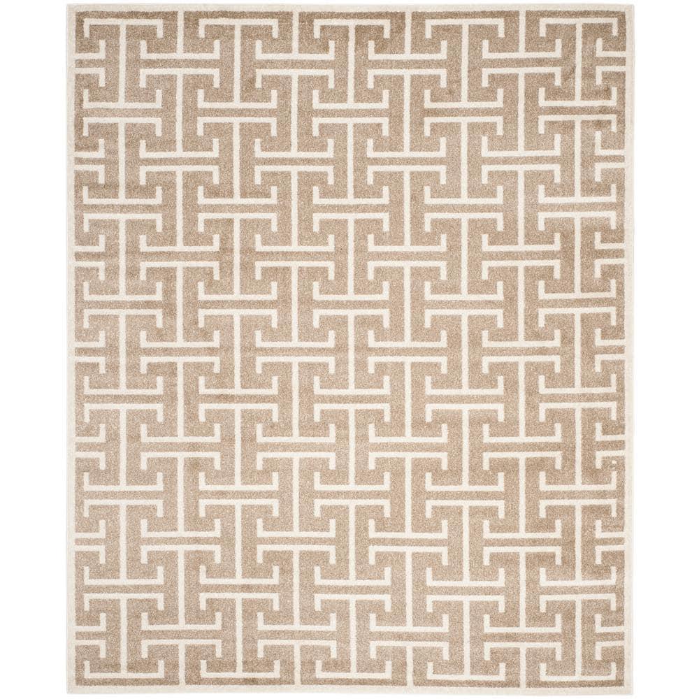 Amherst AMT404 Power Loomed Area Rug - Wheat/Beige - 8'x10' - Safavieh.