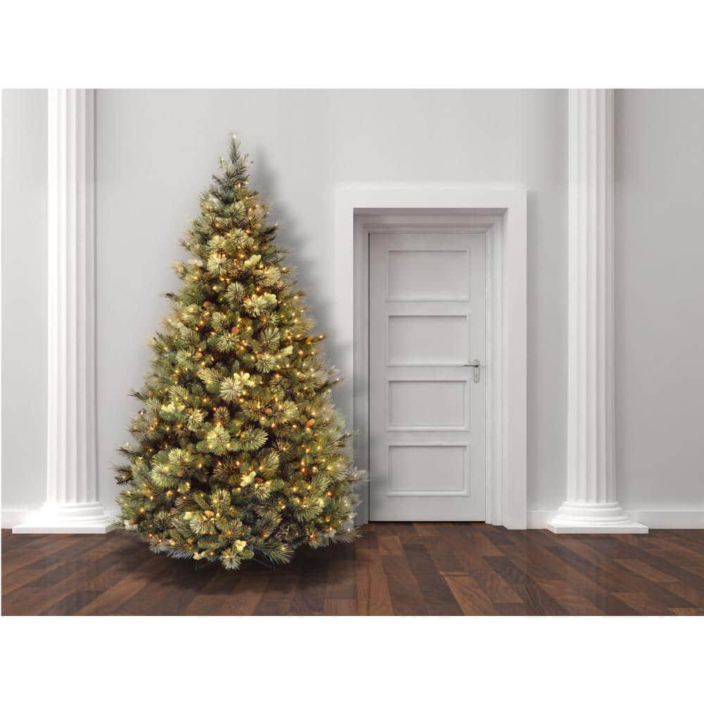 7.5' Prelit Carolina Pine Artificial Christams Tree Clear Lights - National Tree Company