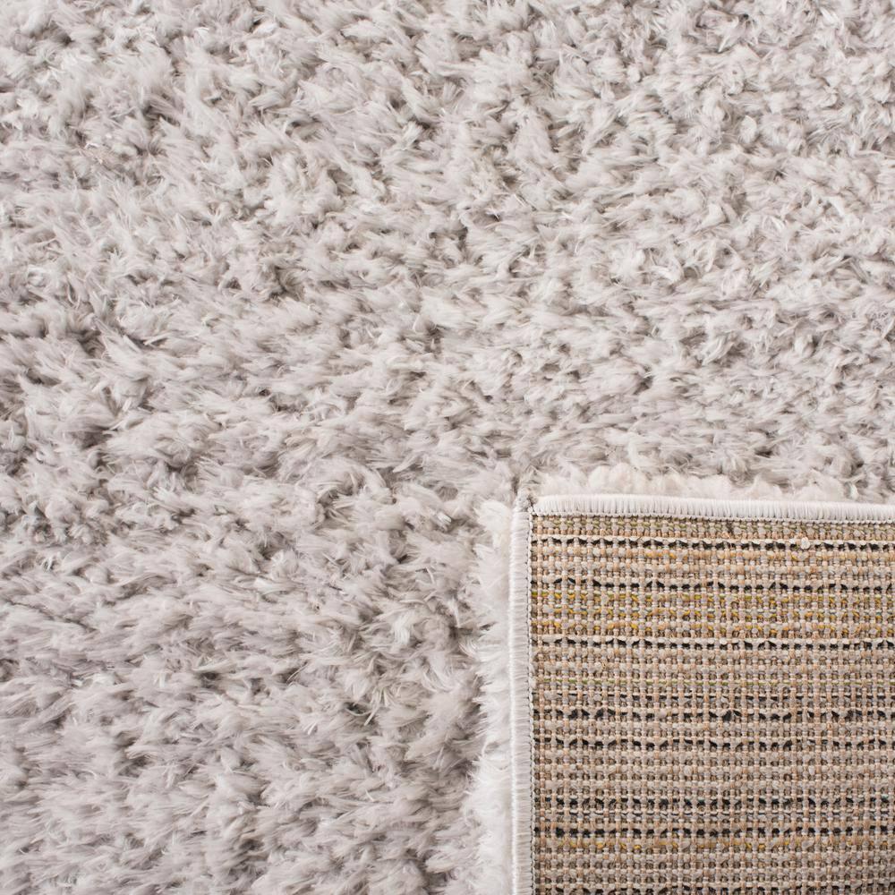 Madrid Shag 200 MDG256 Power Loomed Indoor Area Rug - Silver - 4'x6' - Safavieh