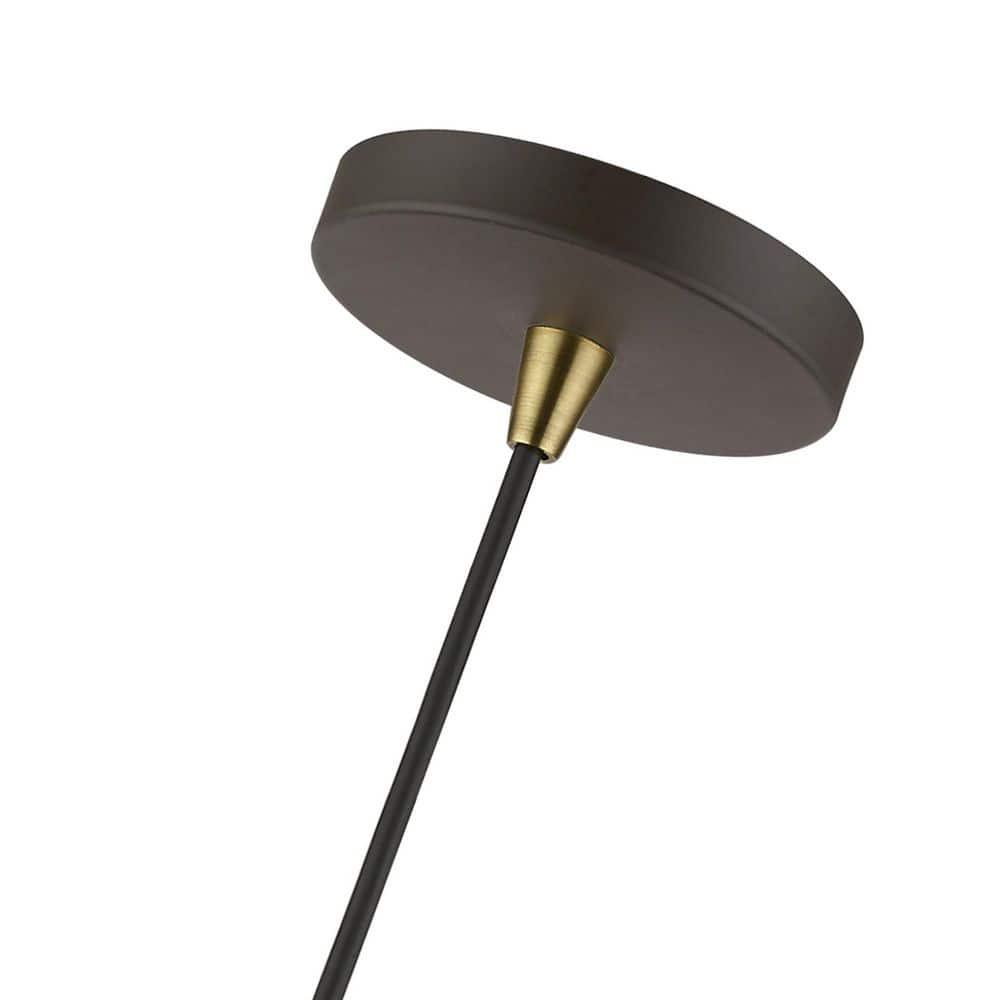 Livex Lighting Downtown 1 - Light Pendant in  Bronze/Antique Brass