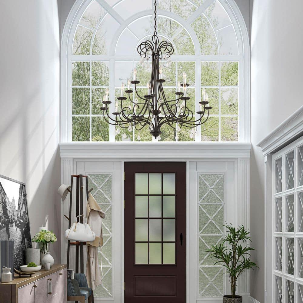 Livex Lighting Daphne 18 - Light Chandelier in  English Bronze