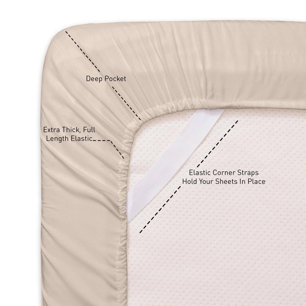 Luxurious Soft Microfiber Sheet Set with Bonus Pillowcases
