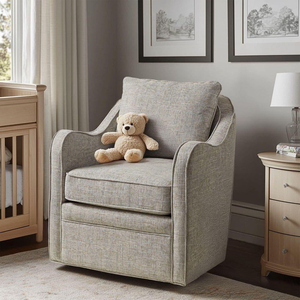 Wildon Home® Brianne Wide Seat Swivel Arm Chair