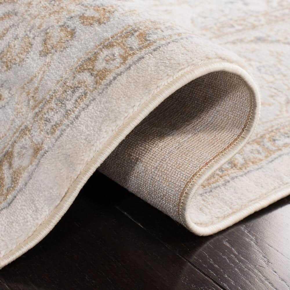Isabella ISA912 Power Loomed Area Rug - Cream/Beige - 8'x10' - Safavieh.