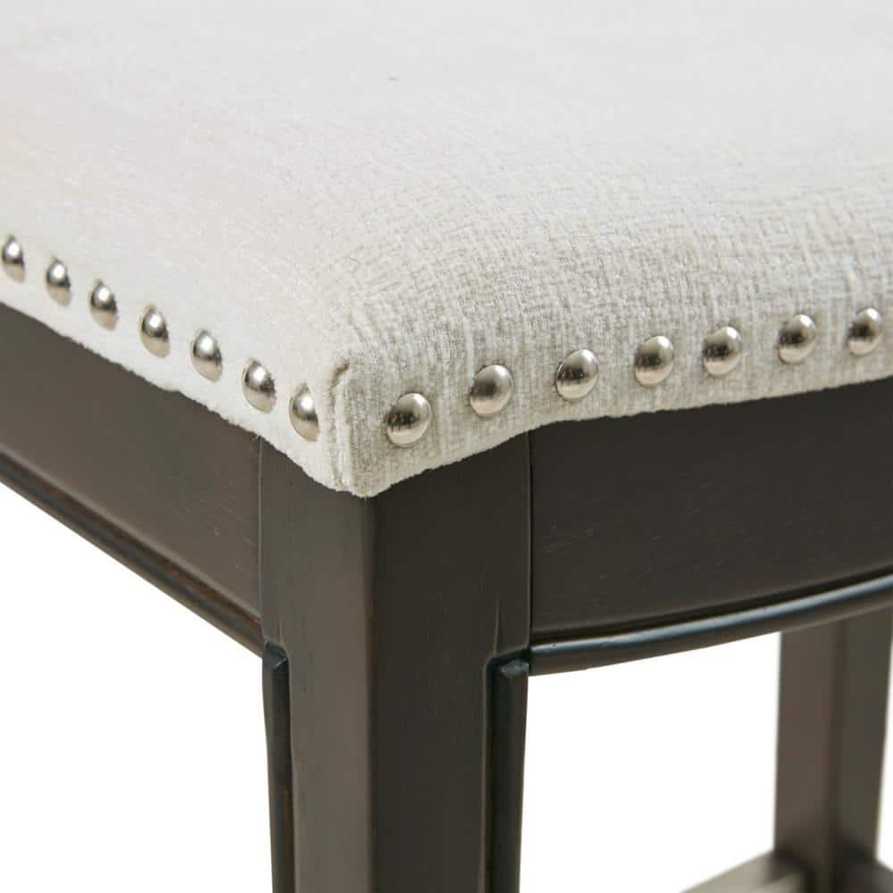 Madison Park Belfast Belfast Counter Stool with Cream Finish