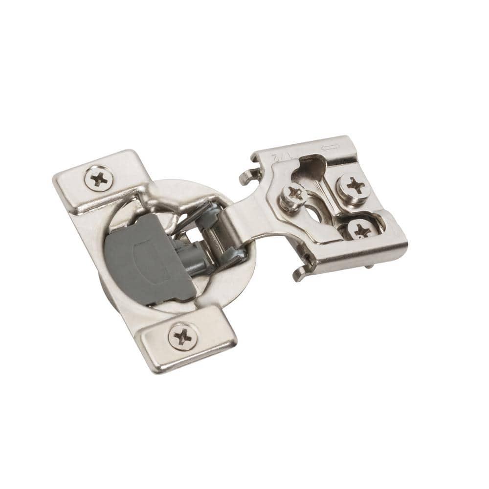 Amerock 1/2 inch (13mm) Overlay Face Frame Soft-Close Concealed Cabinet Hinge - 1 Pair
