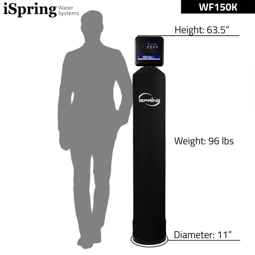 Chloramine, PFAS, Chlorine, Lead Whole House Water Filter System w/ Set-and-Forget Smart Valve, Lasts up to 10 Years