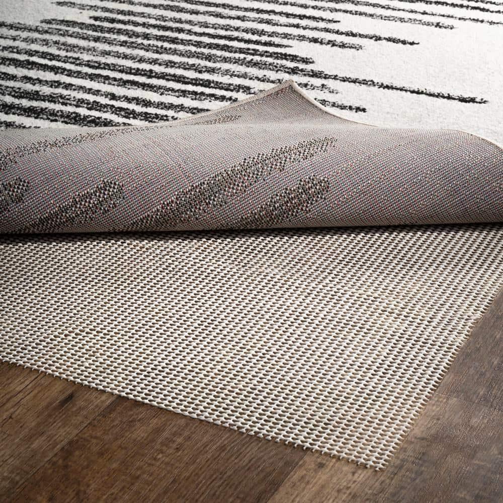 JONATHAN Y Ultra Stop Cream 12 ft. x 18 ft. Rug Pad