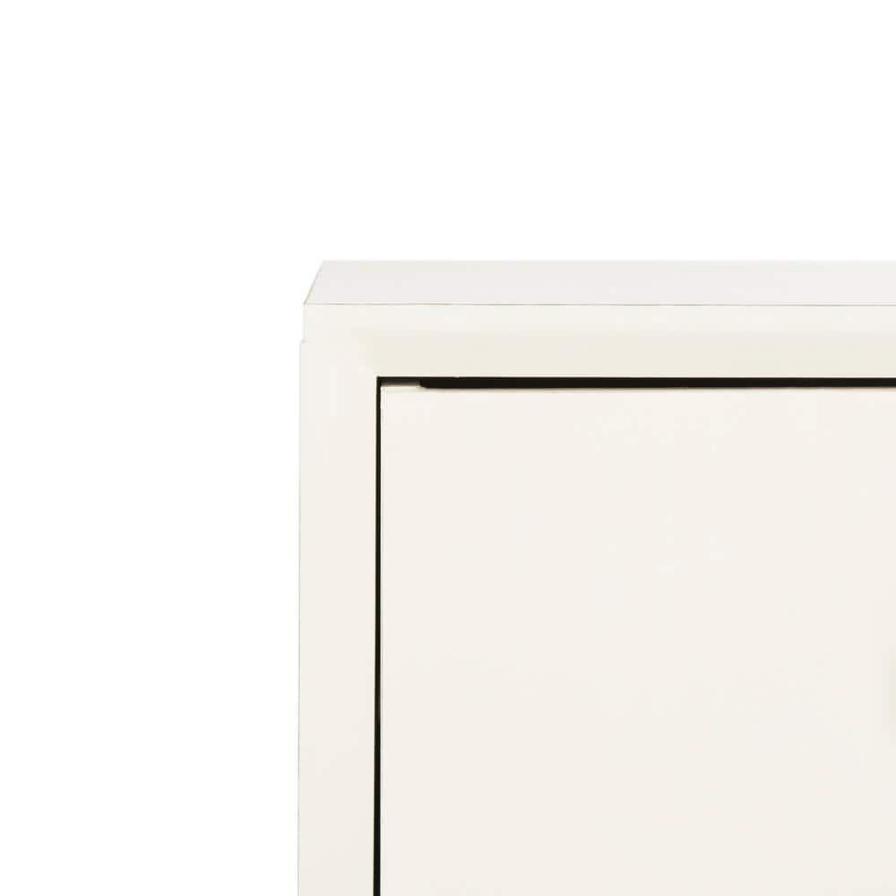 Pomona 3 Drawer Accent Table - CHS5700 - Vintage White - Safavieh