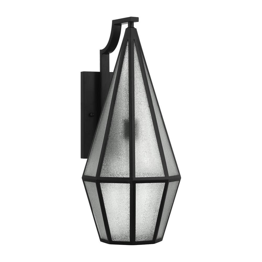 Savoy House Savoy House Peninsula 1-Light Outdoor Wall Lantern in Matte Black