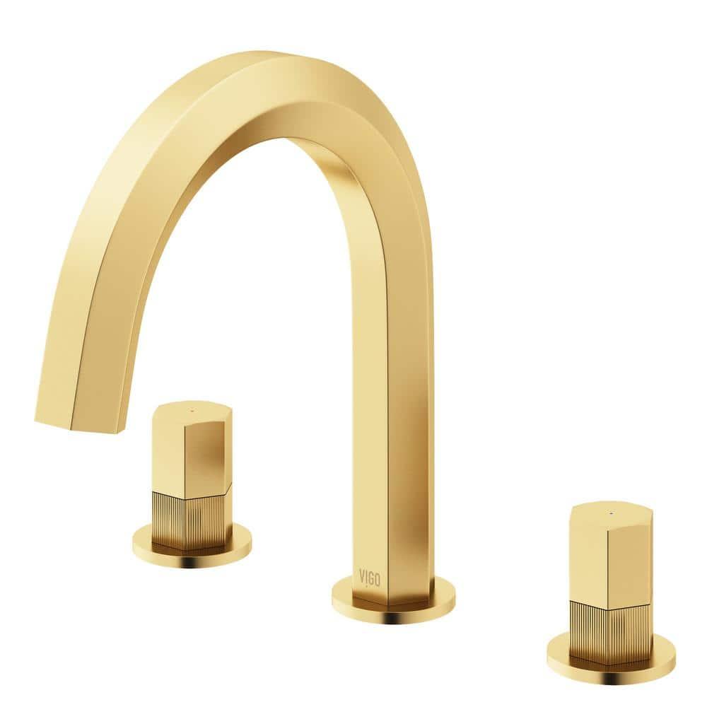 Hart 9" H Two Handle Widespread Bathroom Faucet
