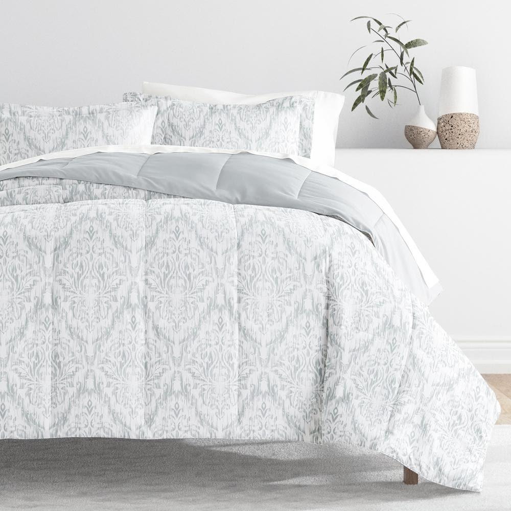 IEnjoy Home 7-Piece Bedding Bundle - Pattern Comforter and Sheet Set
