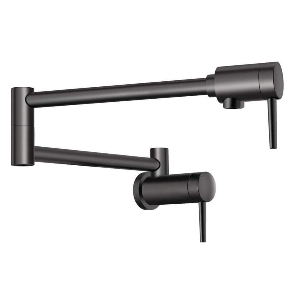 Contemporary Pot Filler Faucet, Wall Mount Pot Filler Kitchen Faucet