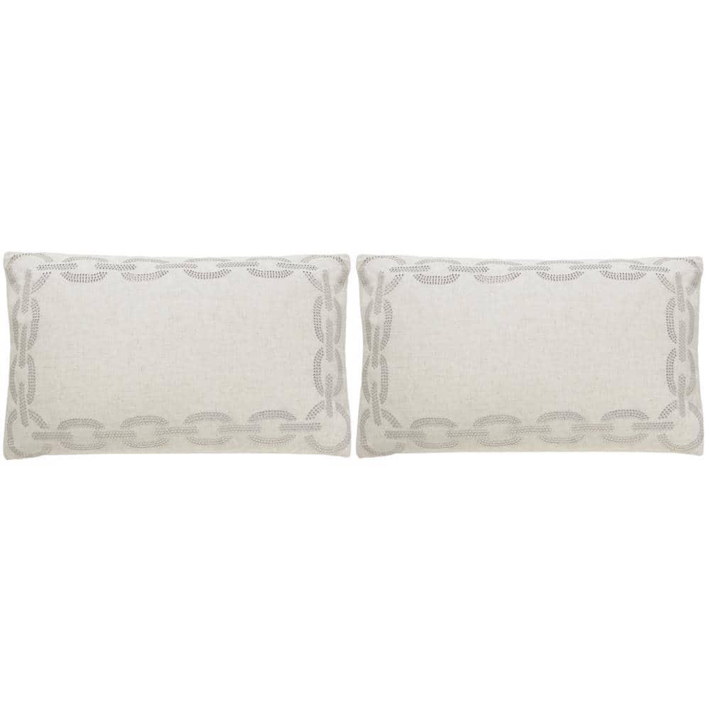 Safavieh Abstract Reversible Throw Pillow (Set of 2)
