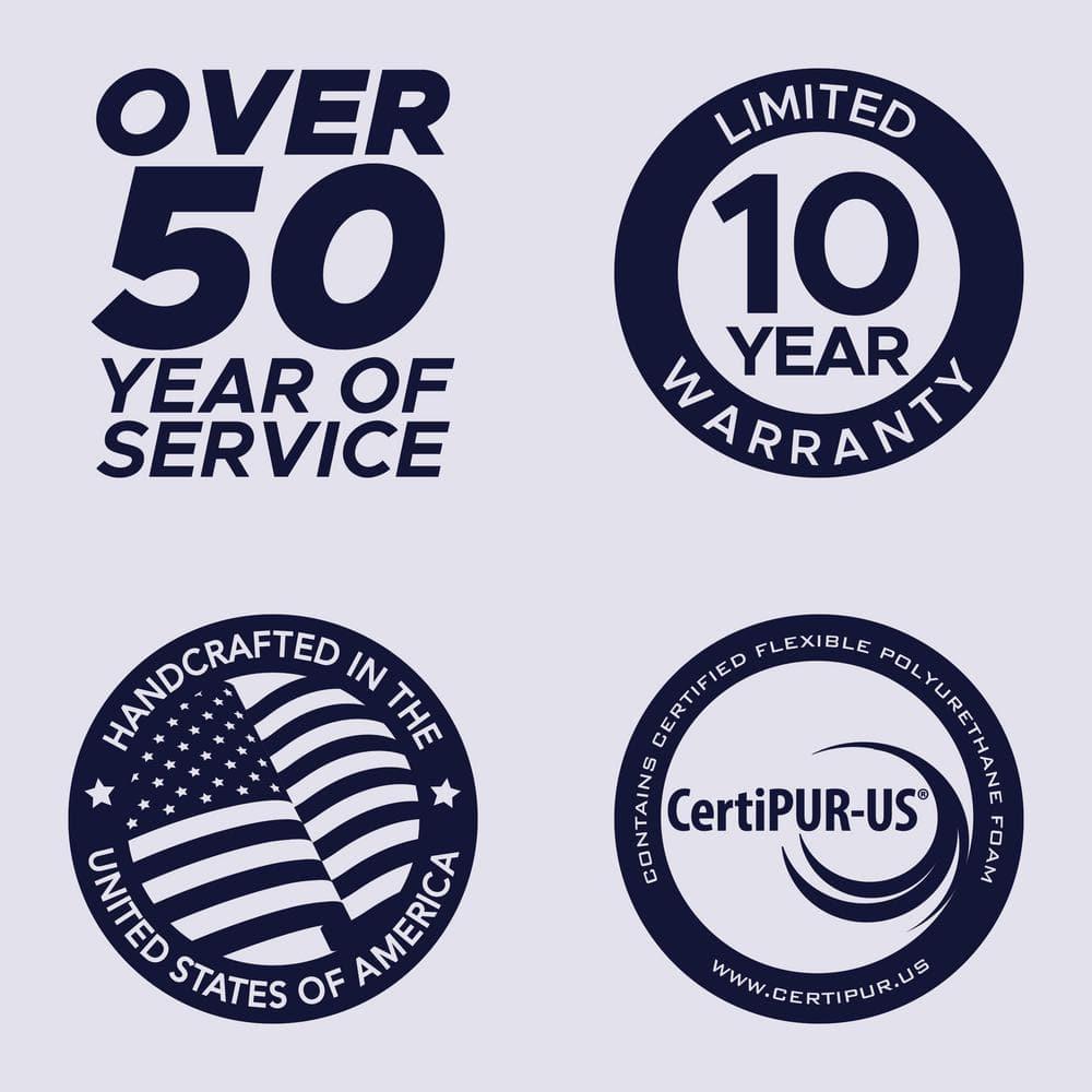 NightsBridge 12 inch Firm Hybrid Mattress, Full