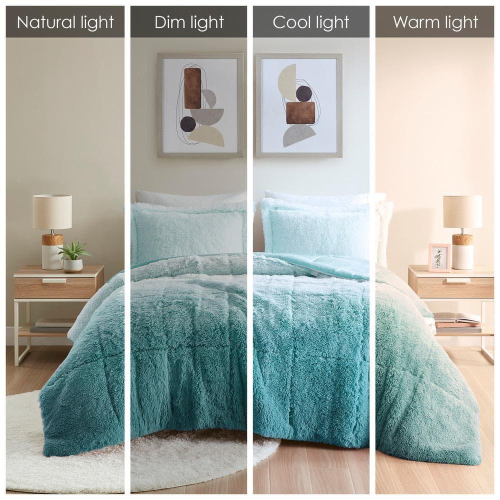 Intelligent Design Brielle Malea Shaggy Faux Fur Comforter Mini Set