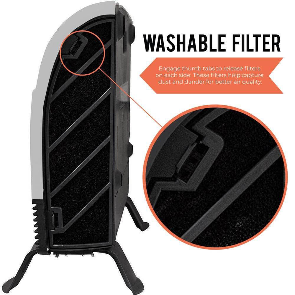 Heat Storm Heat Storm 1500 Watt Infrared WiFi enabled, wall mount  electric space heater with digital thermostat, remote - Smart Line