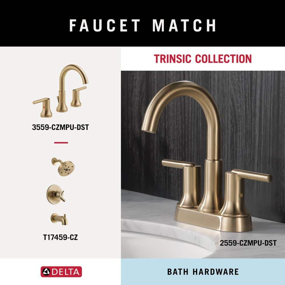 Trinsic Wall Mount Square Open Towel Ring Bath Hardware Accessory